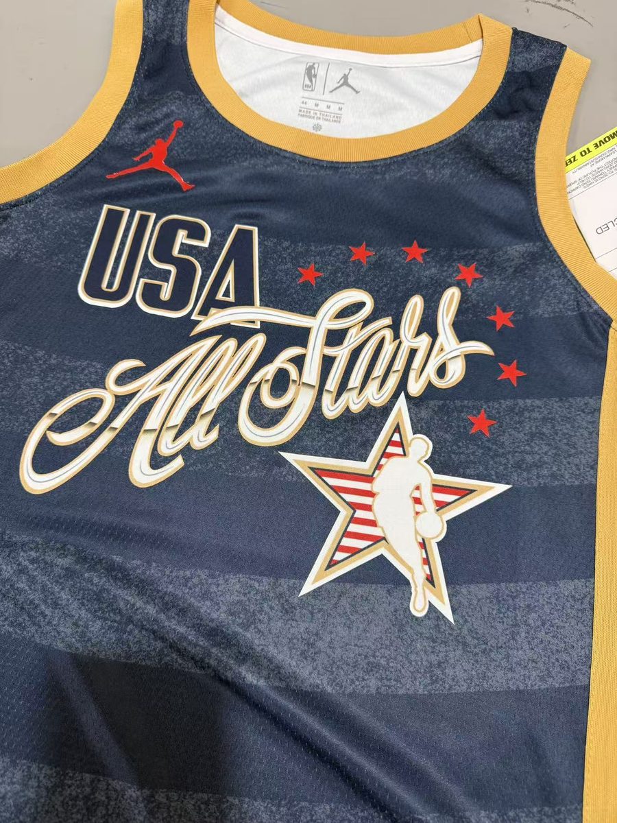 2026-27 Season All-Star Navy Replica Jersey - detail