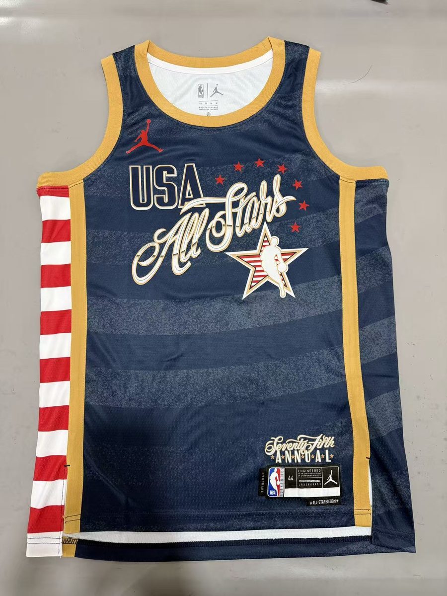 2026-27 Season All-Star Navy Replica Jersey - detail