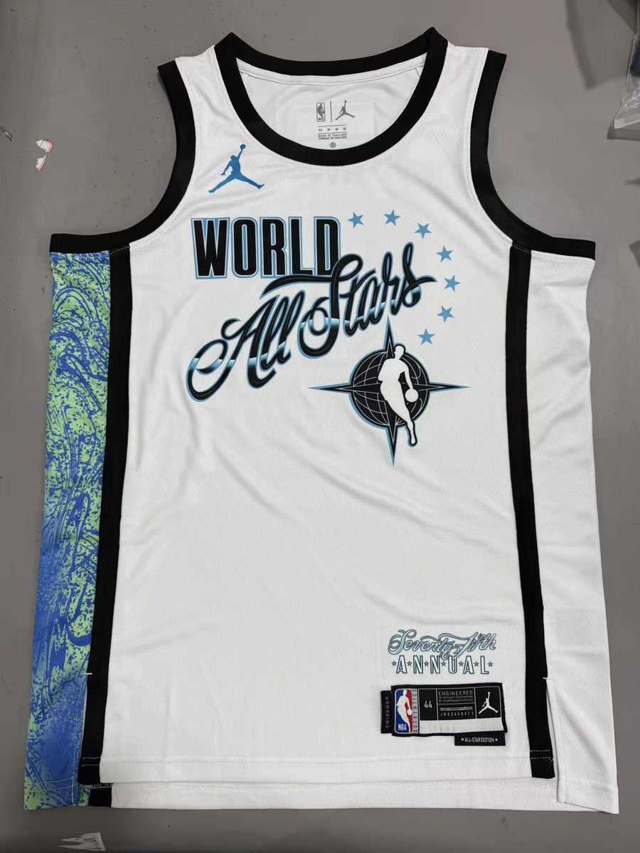 2026-27 Season All-Star White Jersey - detail