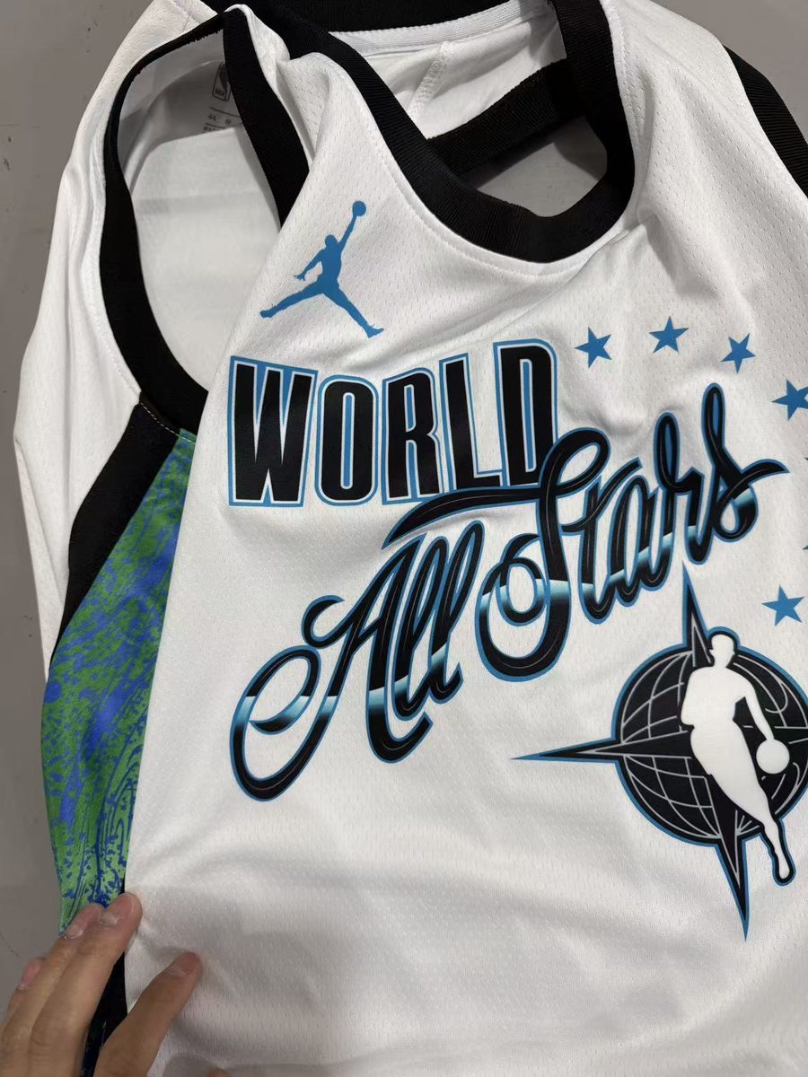 2026-27 Season All-Star White Jersey - detail