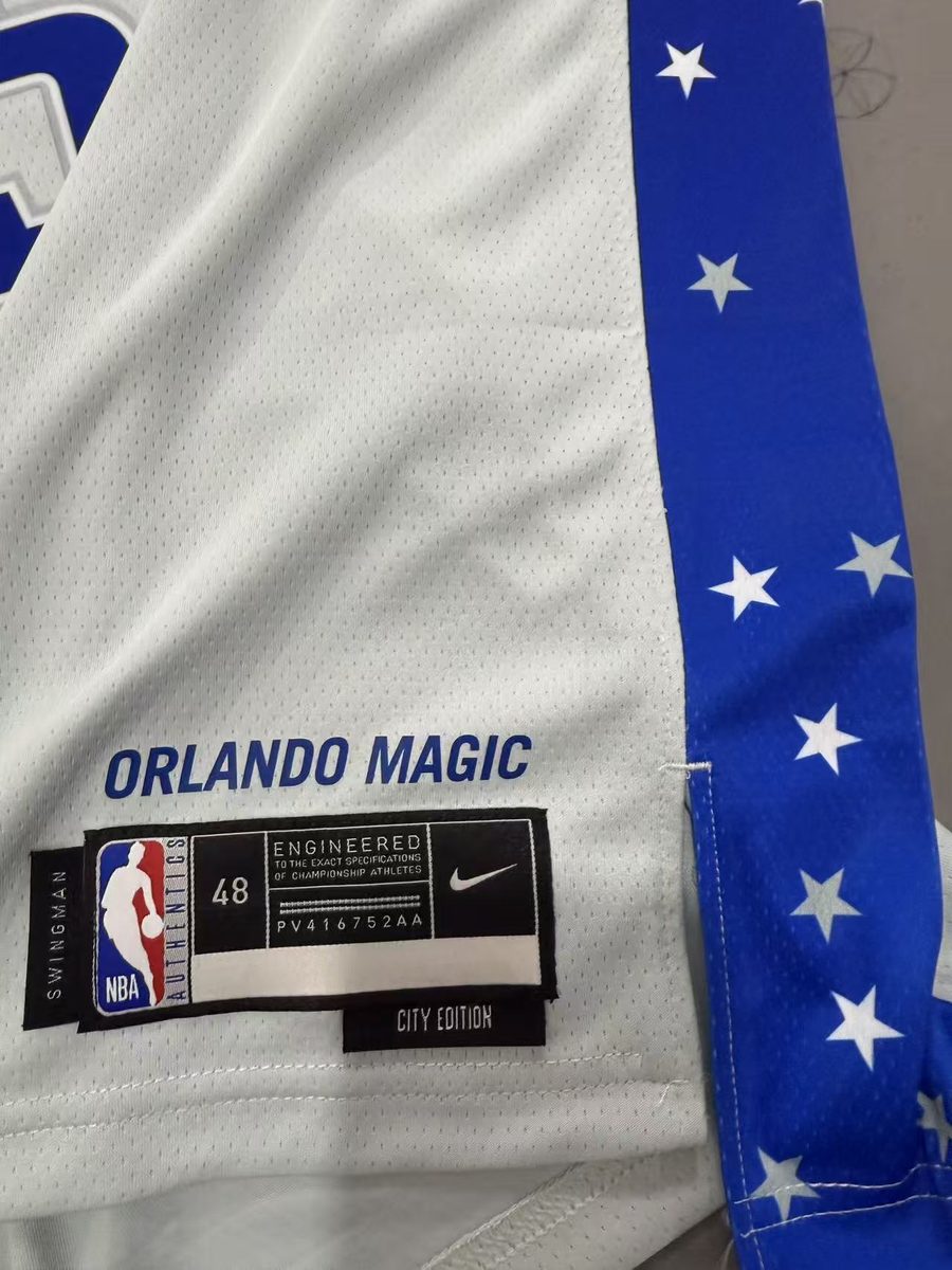 Orlando Magic 2026-27 Season City Edition Gray #22 Anferney Simons - detail