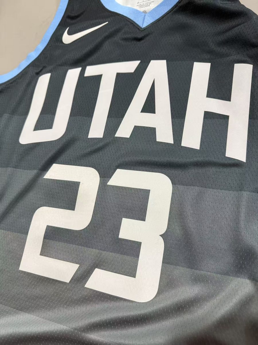 Utah Jazz 2026-27 Season City Edition Gray #Player Name Jersey - detail
