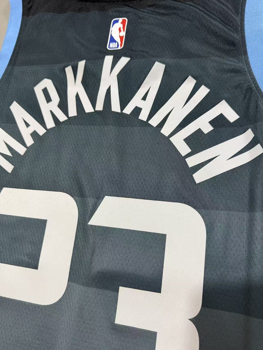 Utah Jazz 2026-27 Season City Edition Gray #Player Name Jersey - detail