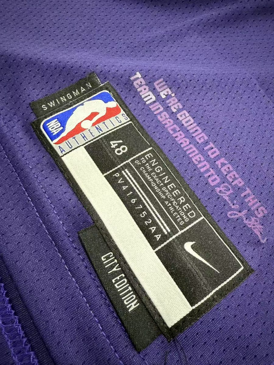 Sacramento Kings 2026-27 Season City Edition Purple Jersey - detail