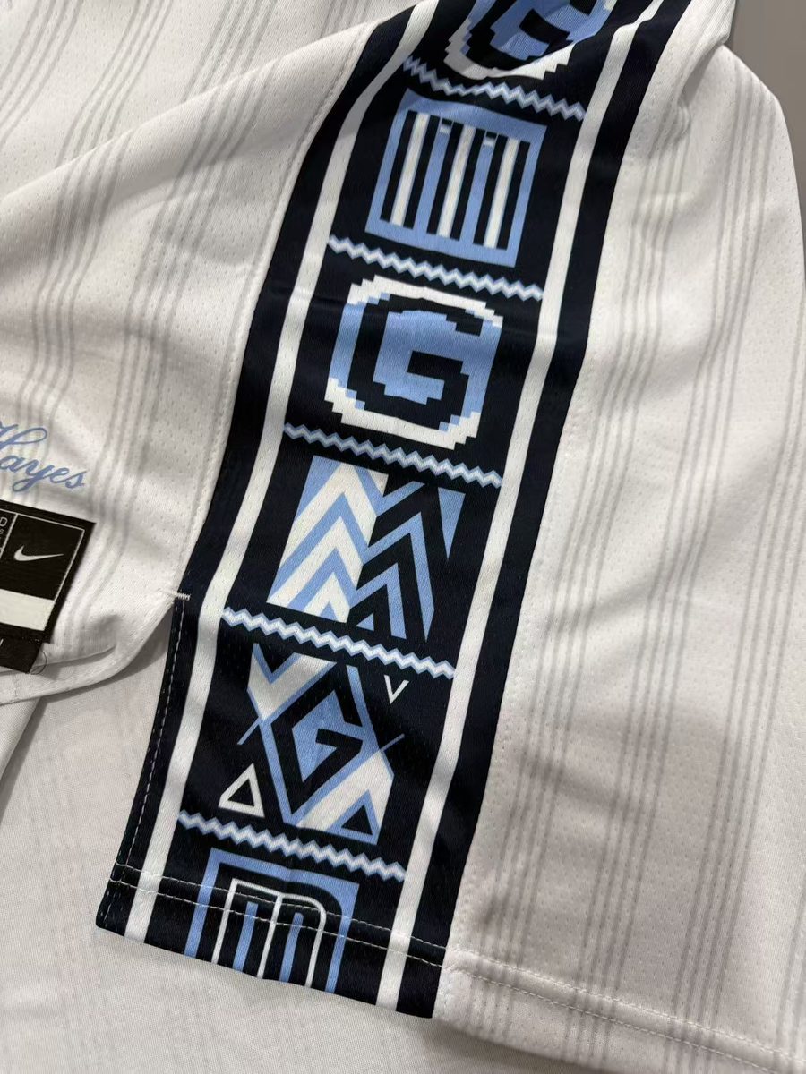 Memphis Grizzlies 2026-27 Season City Edition White Jersey - detail