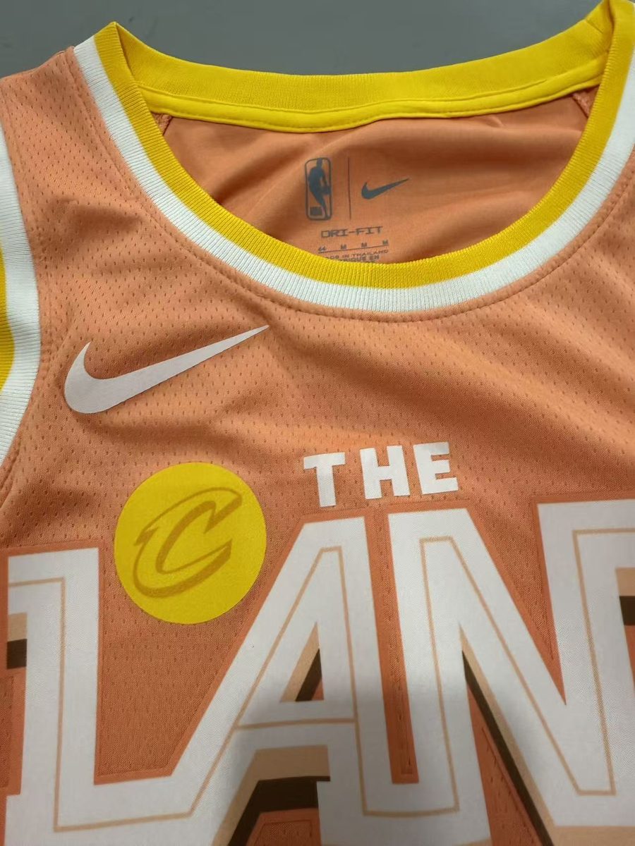 Cleveland Cavaliers 2026-27 Season City Jersey Orange - detail