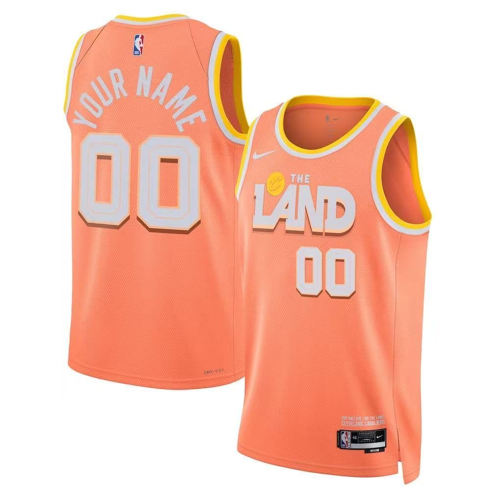 Cleveland Cavaliers 2026-27 Season City Jersey Orange - detail