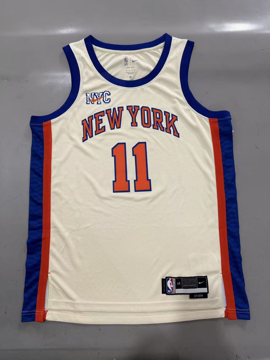 New York Knicks 2026-27 Season City Edition Jersey Cream