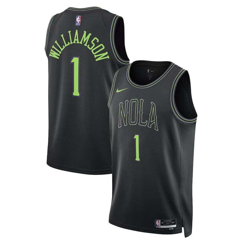 New Orleans Pelicans 2026-27 Season City Edition Jersey Black