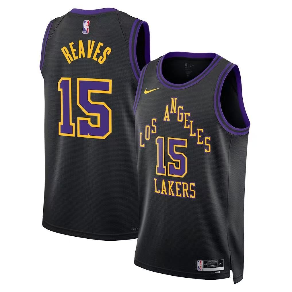 Los Angeles Lakers 2026-27 Season City Edition Black Jersey - detail