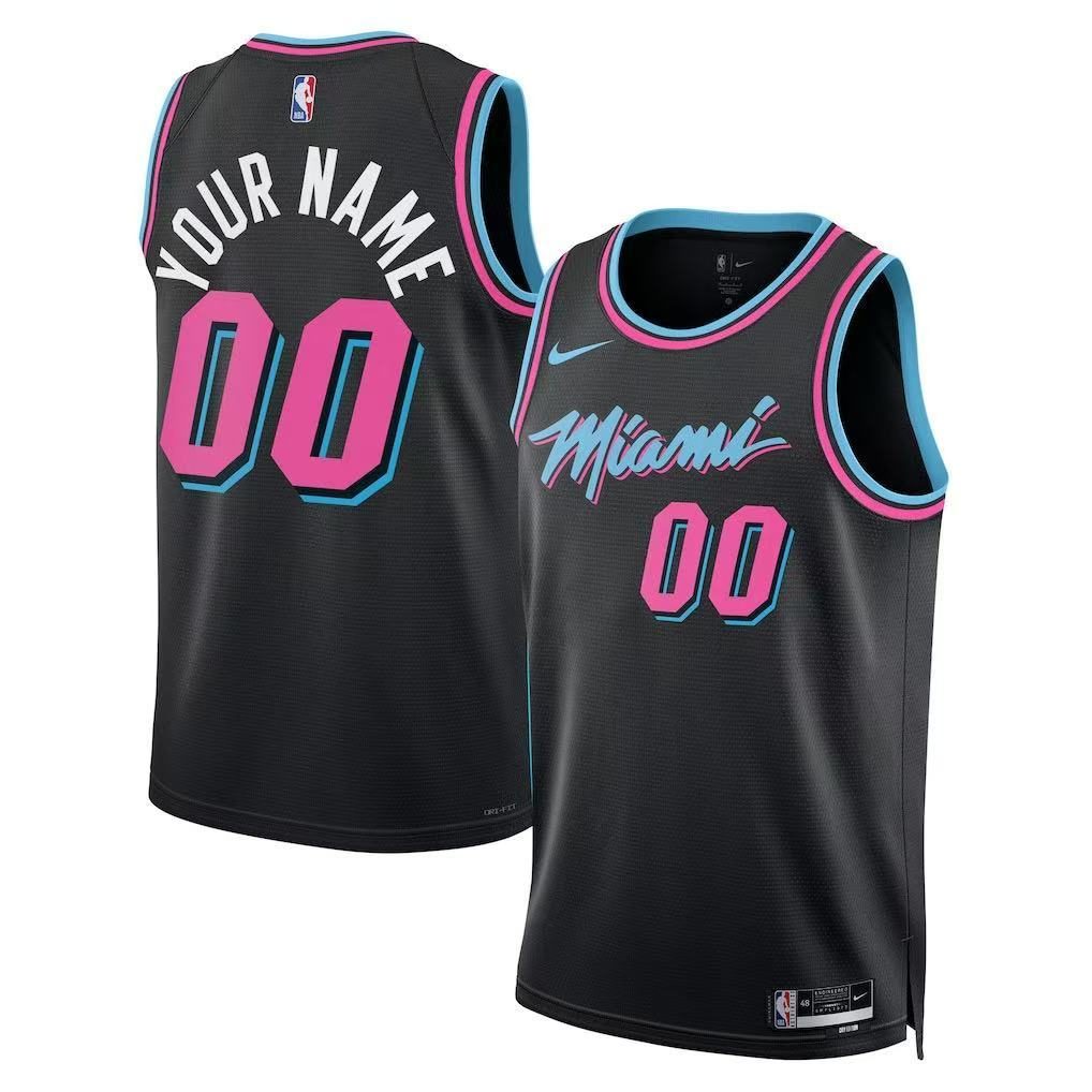 Miami Heat 2026-27 Season City Jersey Black - detail