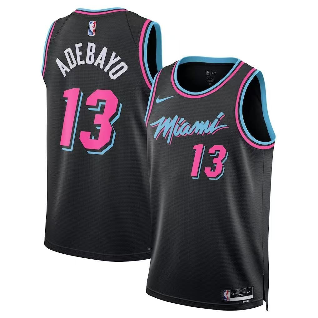 Miami Heat 2026-27 Season City Jersey Black - detail