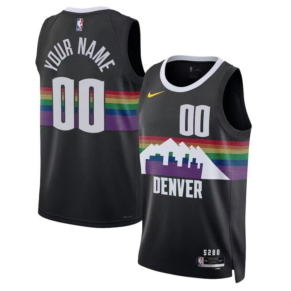 Denver Nuggets 2026-27 Season City Black Jersey - detail