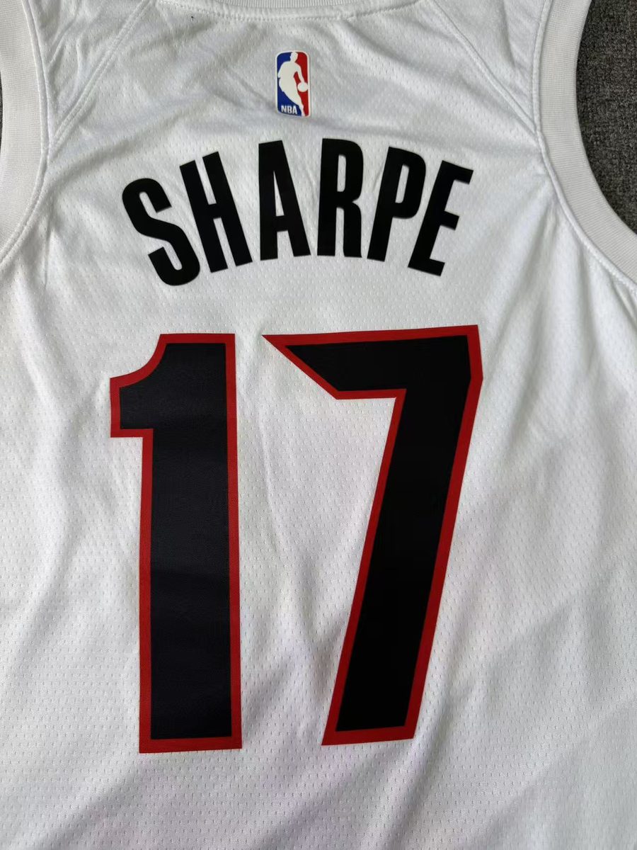 Portland Trail Blazers 2026-27 Season White Jersey - detail