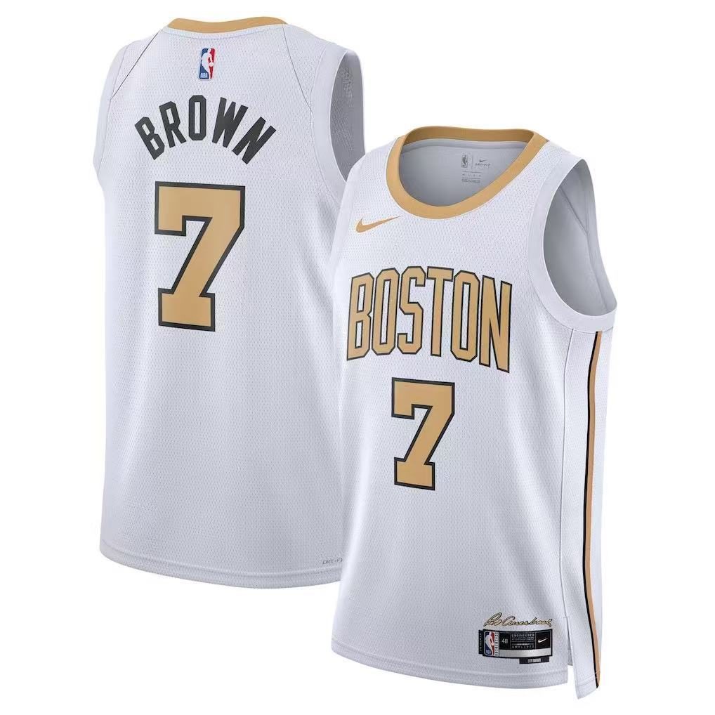 Boston Celtics 2026-27 Season City Edition White Jersey - detail