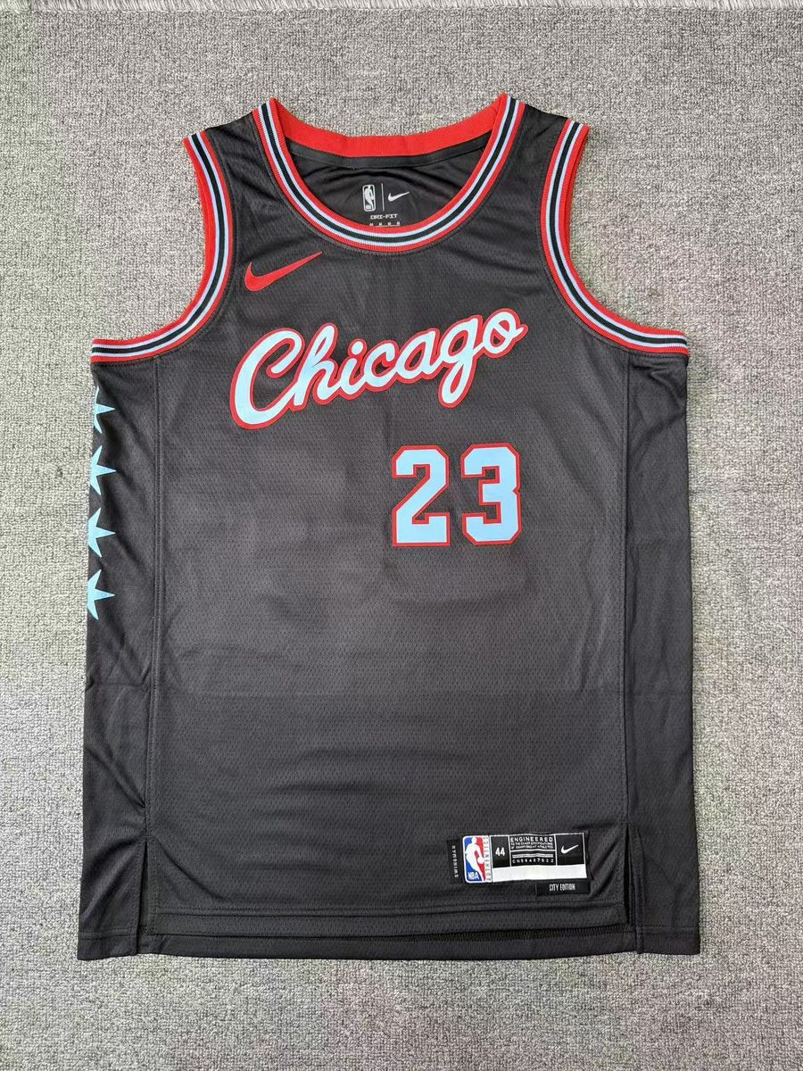 Chicago Bulls 2026-27 Season City Jersey Black