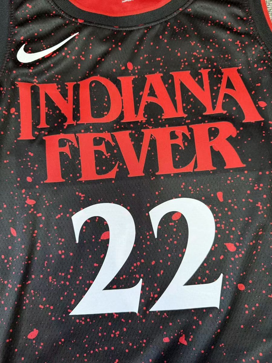Indiana Fever Black Red Jersey - detail