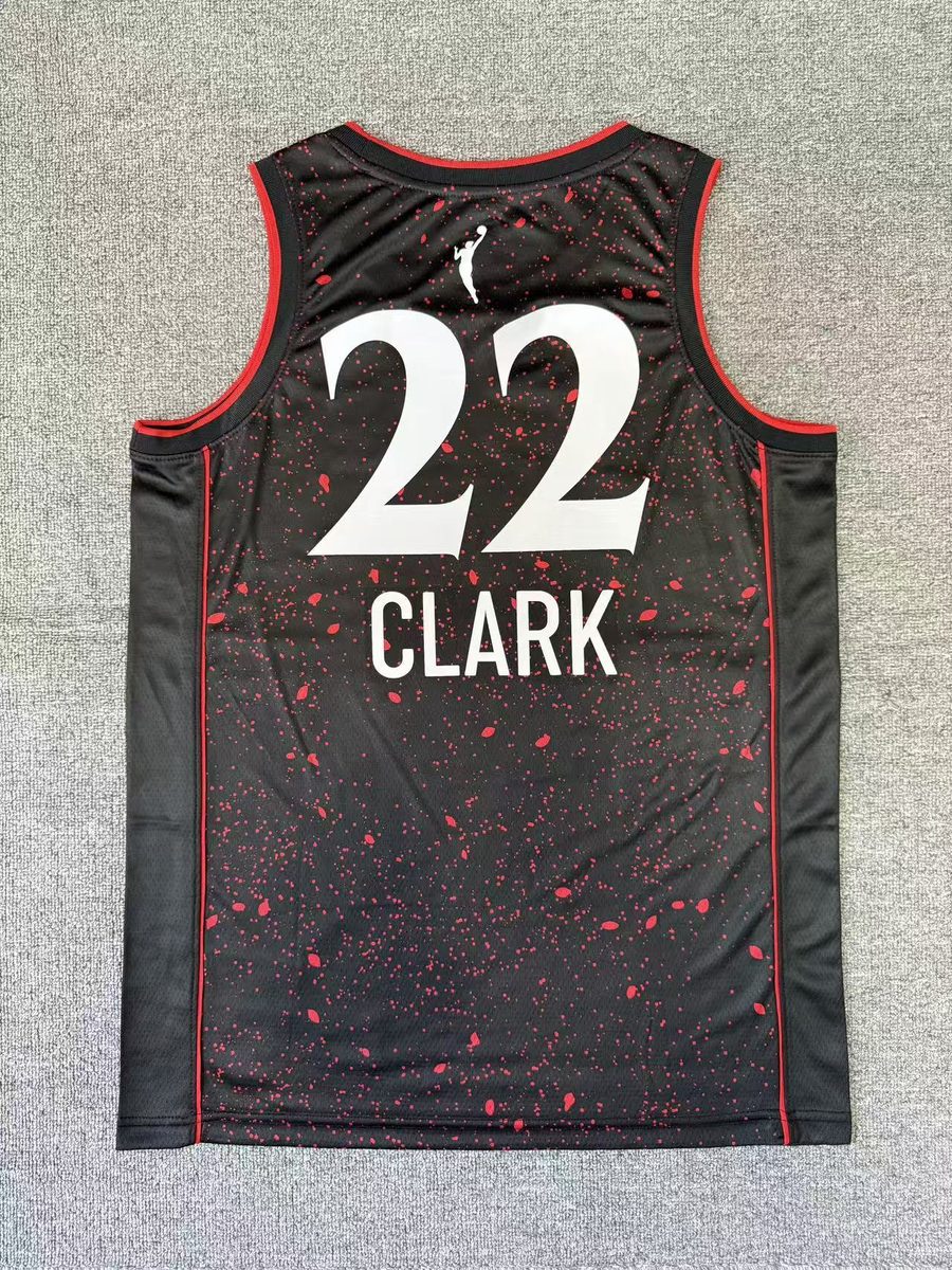 Indiana Fever Black Red Jersey - detail