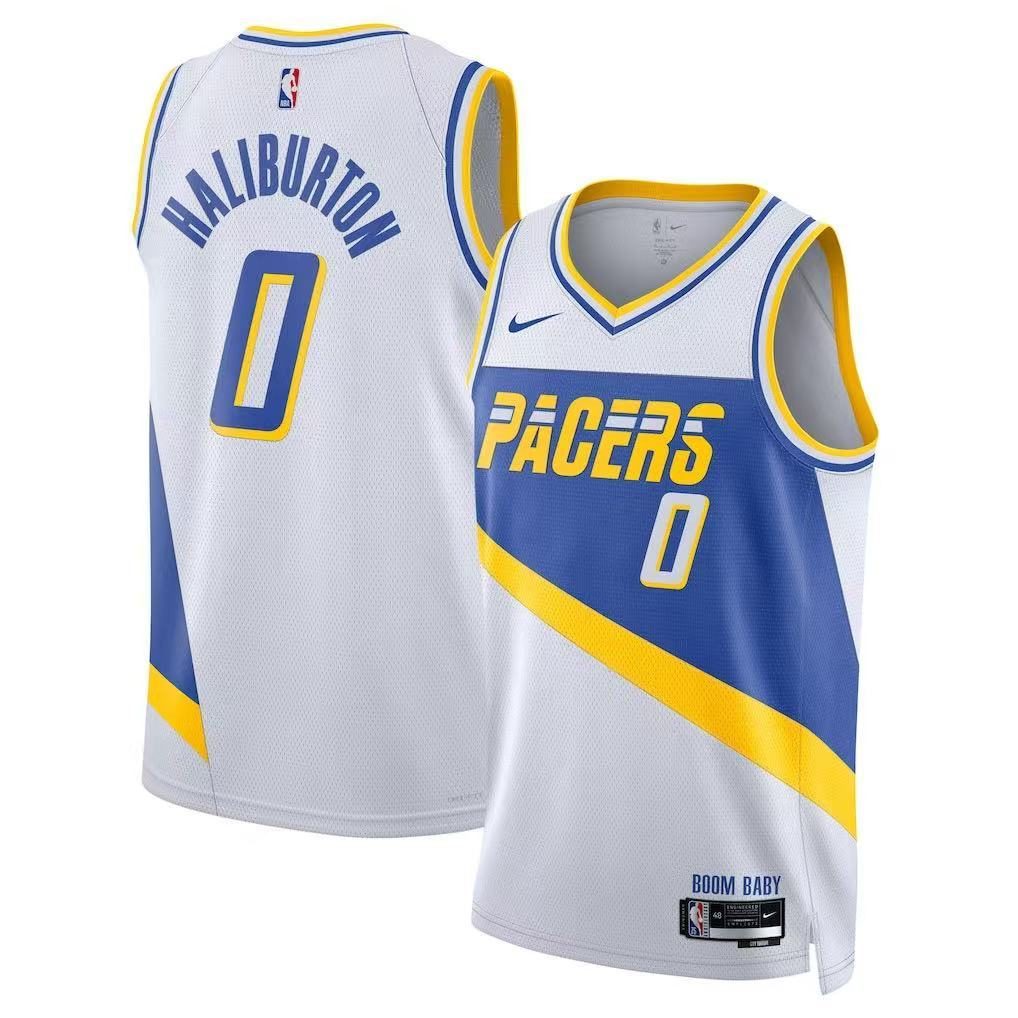 Indiana Pacers 2026-27 City Edition White Jersey - detail