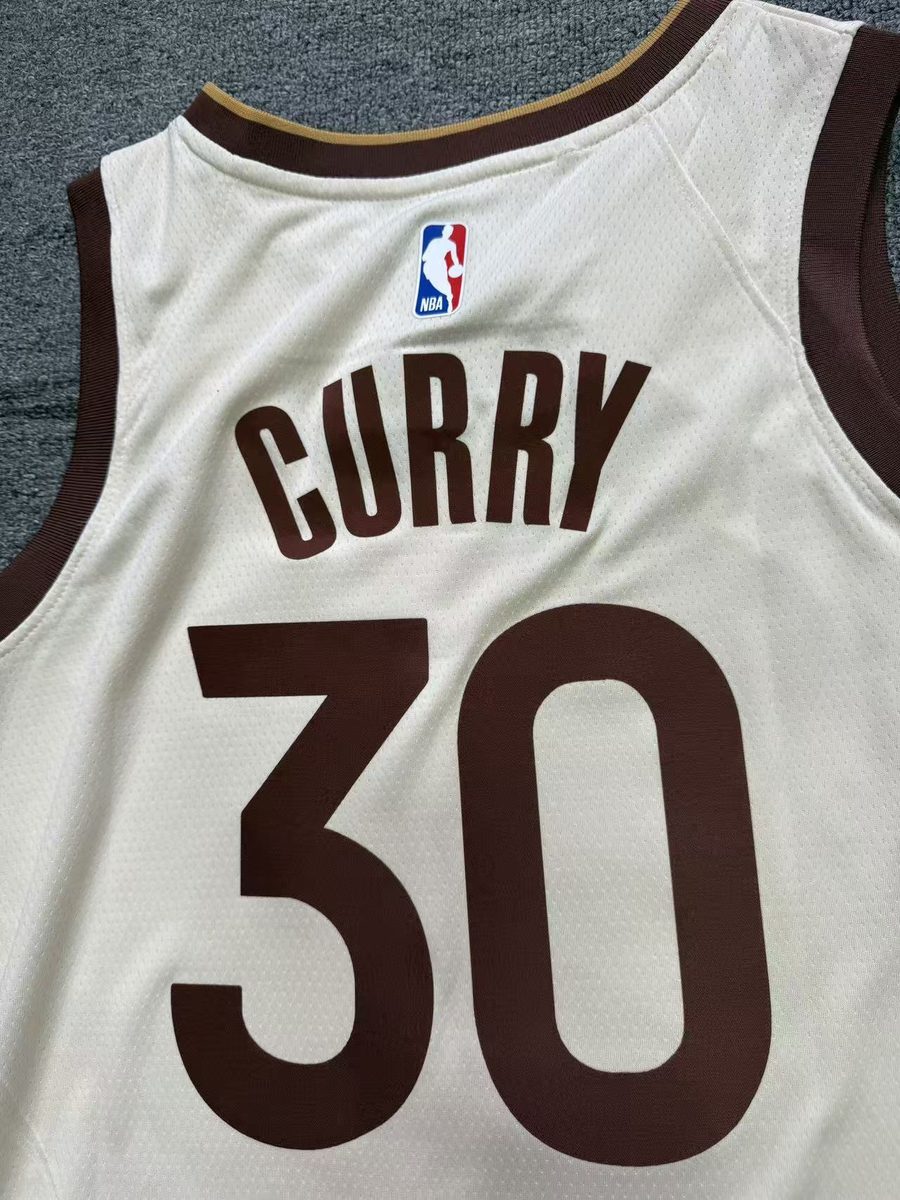 Golden State Warriors 2026-27 Season City Jersey Cream - detail