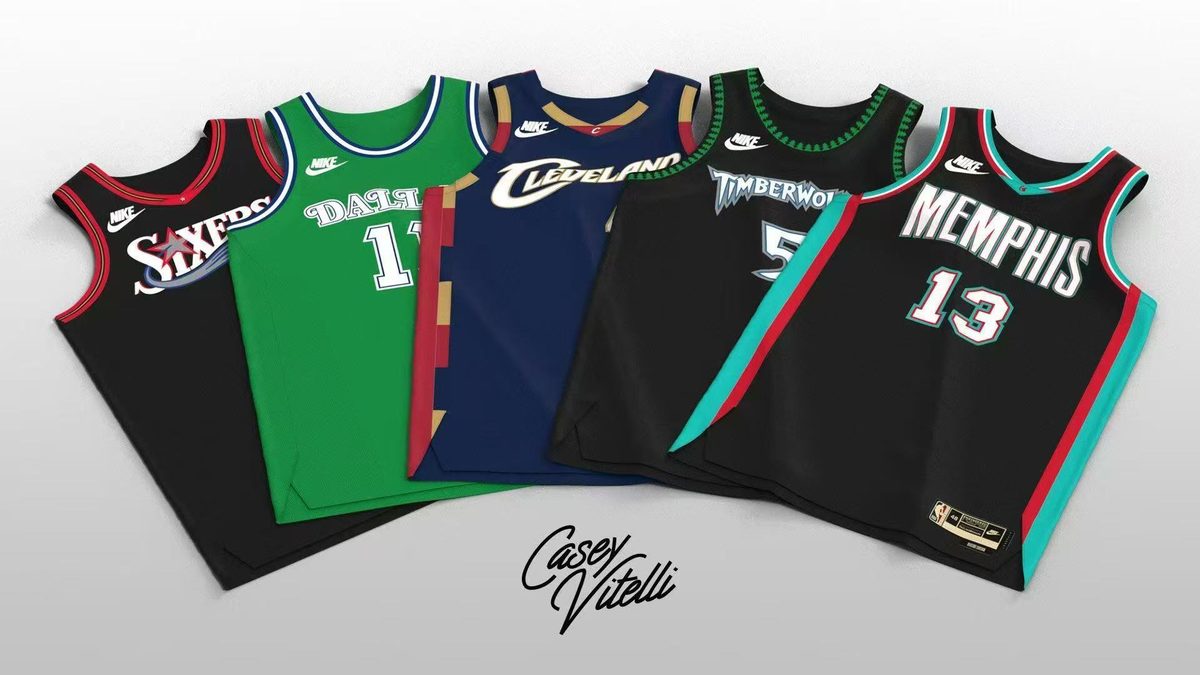Minnesota Timberwolves 2026-27 Season Throwback Black Jersey - detail