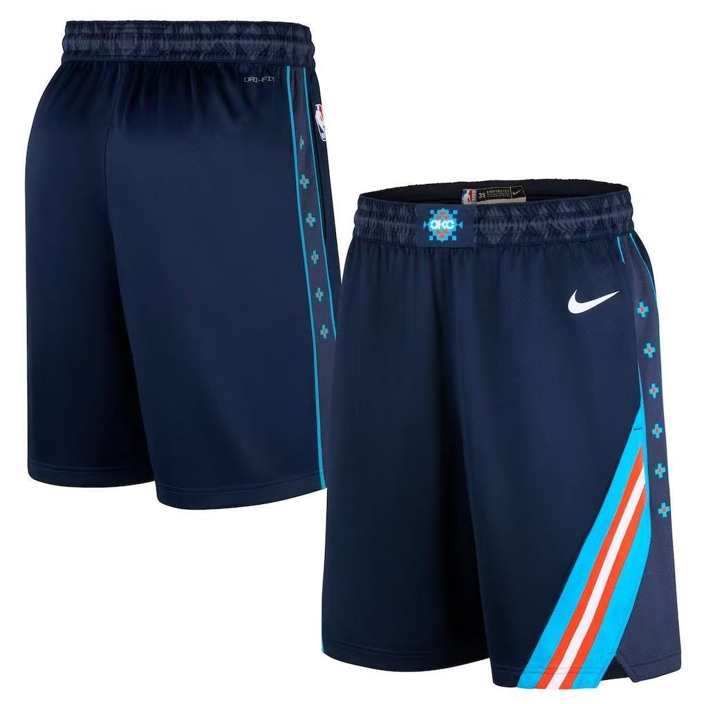 Oklahoma City Thunder 2026-27 Season City Swingman Shorts Navy