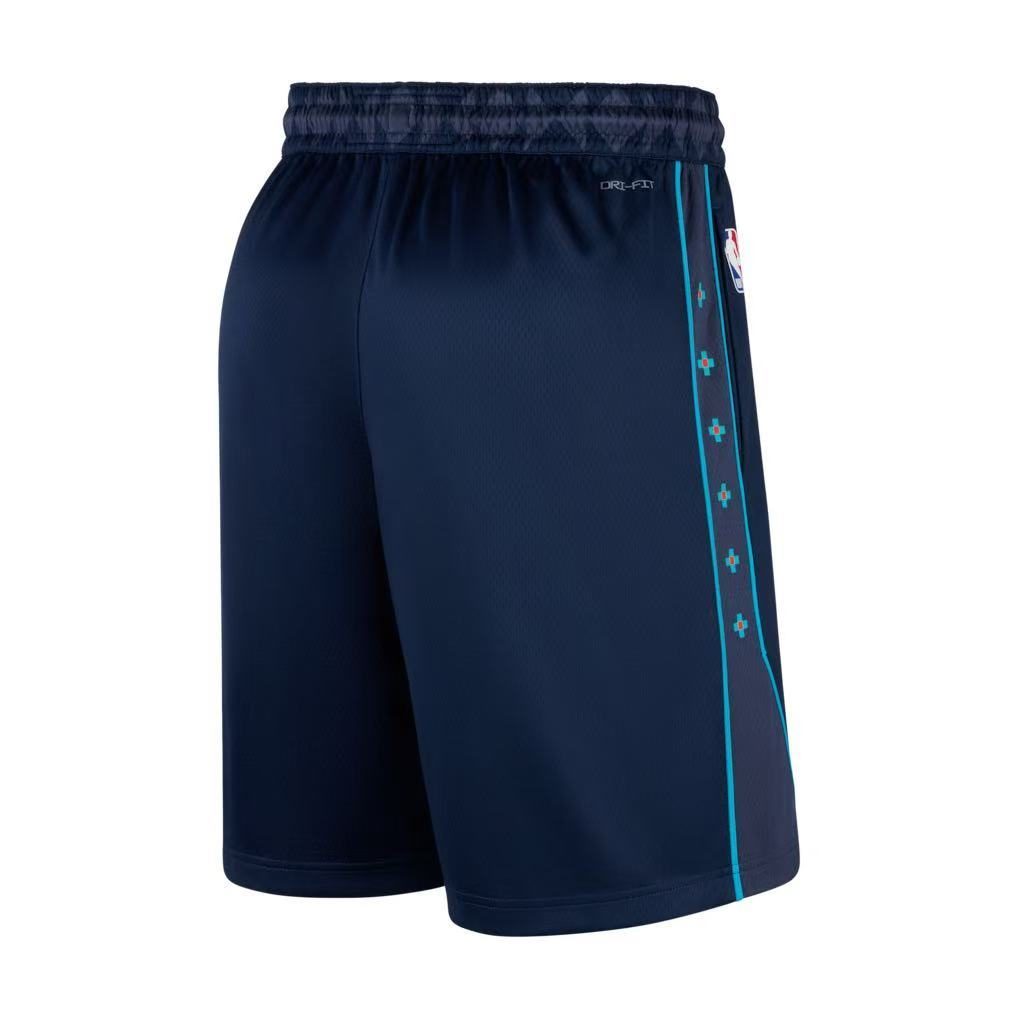 Oklahoma City Thunder 2026-27 Season City Swingman Shorts Navy - detail