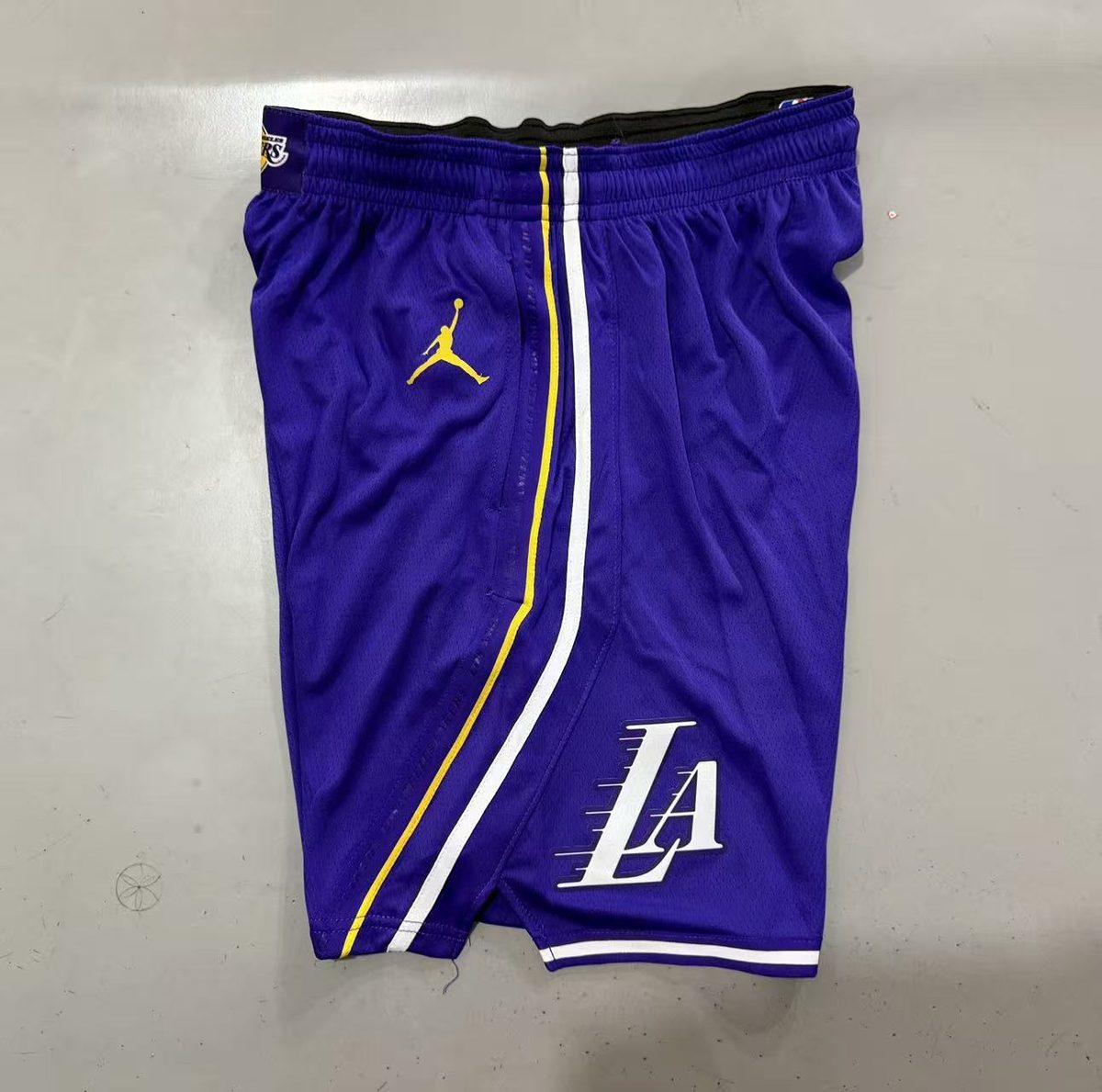 Los Angeles Lakers 2026-27 Season Statement Purple Shorts - detail
