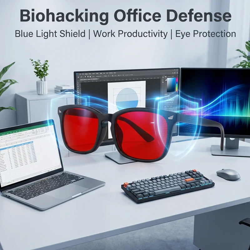 Anti Blue Light Blocking Sleep Square Glasses Men Women 2026 Luxury Brand Reading Red Tinted Lenses Change Color Sunglasses