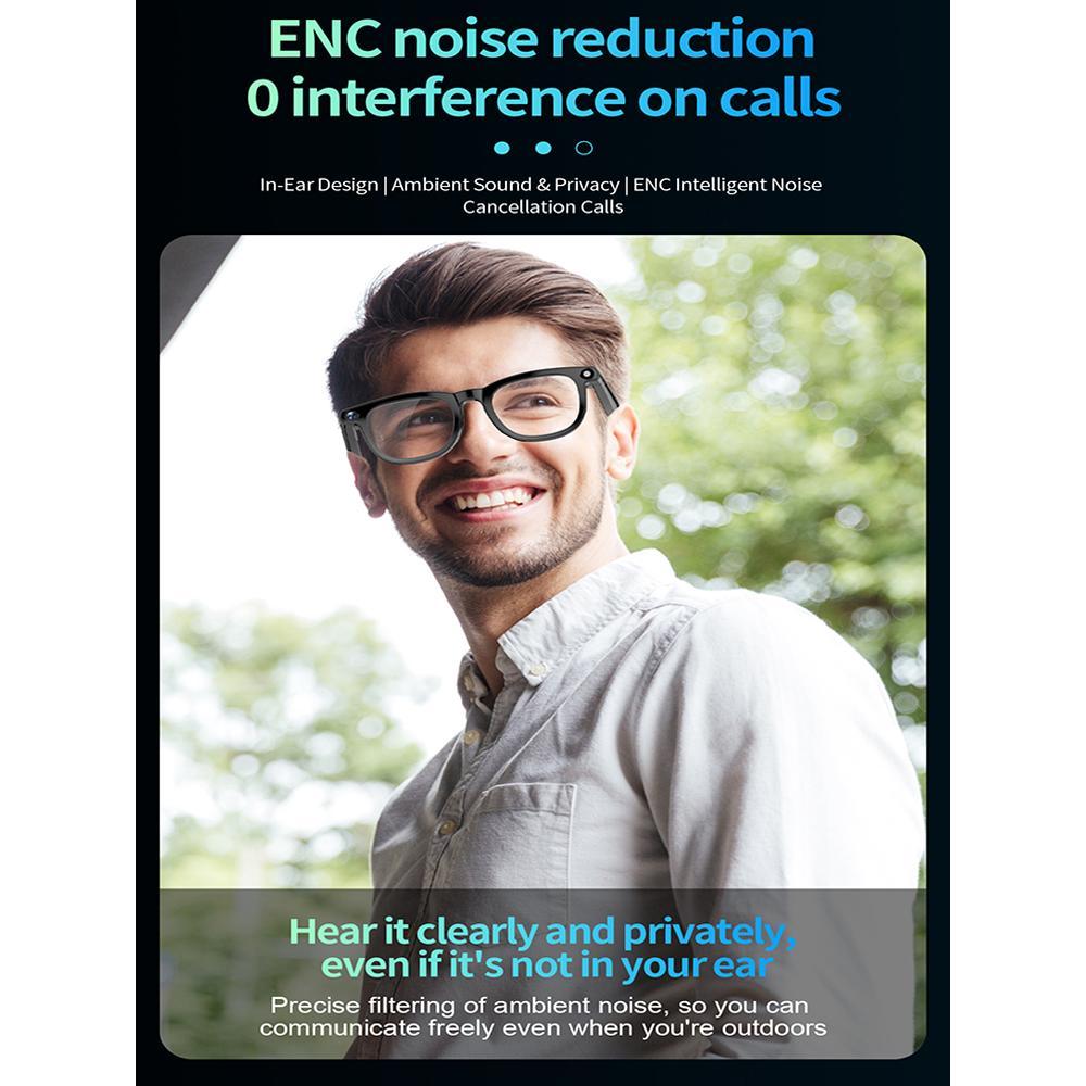 800W Ultra Clear Camera AI Smart Glasses Bluetooth Call Video Music Player Shootingand Recording Touch Sport Smart Sunglasses Phone Wearable Gradient Lenses