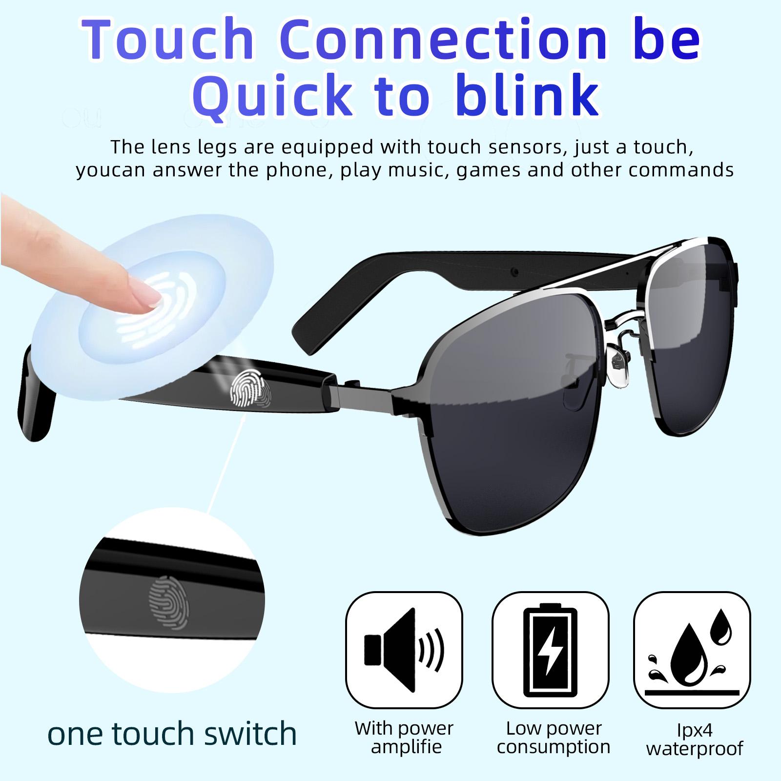 How New smart glasses, support voice calls, listen to music, touch operation, fashion wear, men and women applicable Can Transform Your Daily Routine