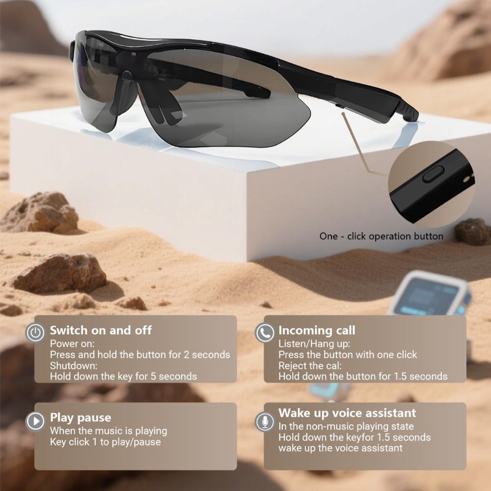Why QY-Pro3 Smart Glasses With Camera  Recording AI Photo sports spectacles RecognitionBluetoothTranslation Voice Assistant Glasses is Changing the Game in 2024