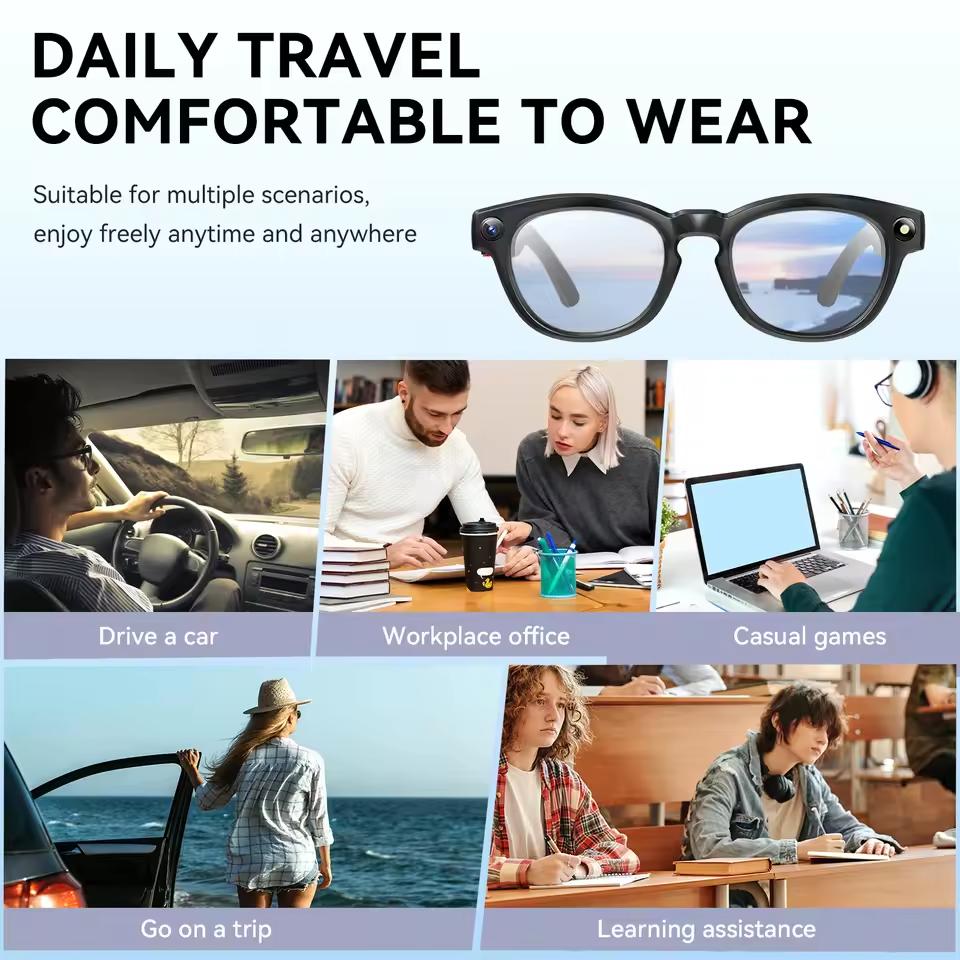 How AI Smart Glasses, 4K HD, For Men and Women, 800W Pixel Camera, Bluetooth Calling, 4GB WIFI Connectivity, Voice Assistant, Launched in 2026, New Arrival Can Transform Your Daily Routine