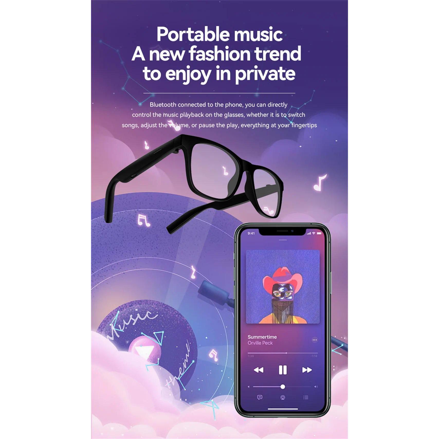 5 Surprising Benefits of Using 2026 New Smart Glasses Wireless Bluetooth Hands-Free Calling Music Play Headphones With Microphone Motion Stereo Speaker Glasses