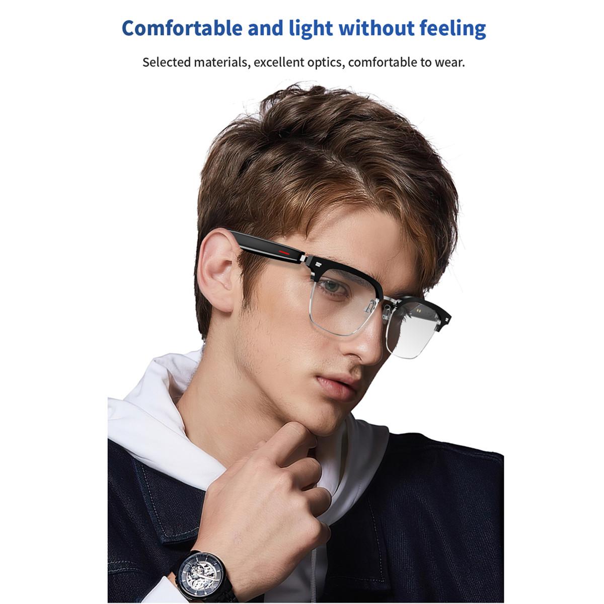 Discover the Revolutionary Features of AI Smart Glasses Prescription Custom Lenses Bluetooth Call Map Navigation Voice Assistant Listen Song Translate Language Glasses