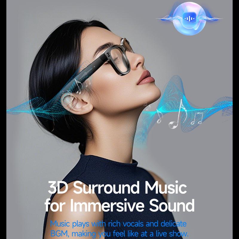 AI image processing glasses, gesture face recognition, intelligent AI translation, 32 megapixels, sunglasses, Wi-Fi transmission, noise reduction, HD photos and videos, anti-shake protection