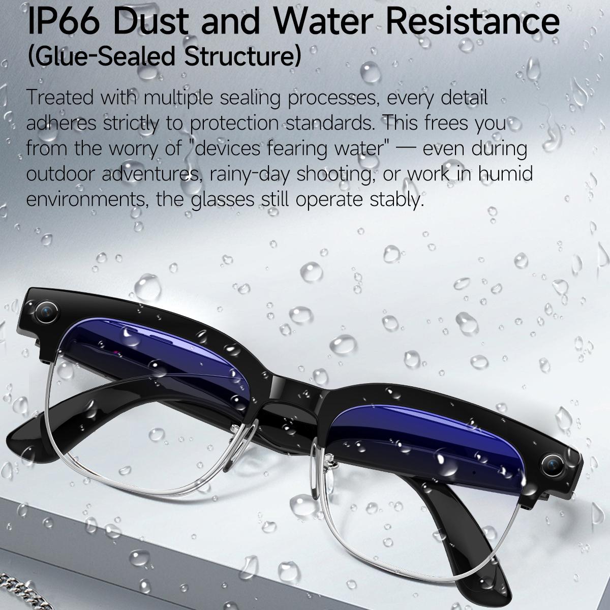 Smart Translation Glasses, New AI Camera Recognition, W630, Video and Audio Recording, 8MP Sony HD Camera, WiFi, Music Glasses, Suitable for 2025