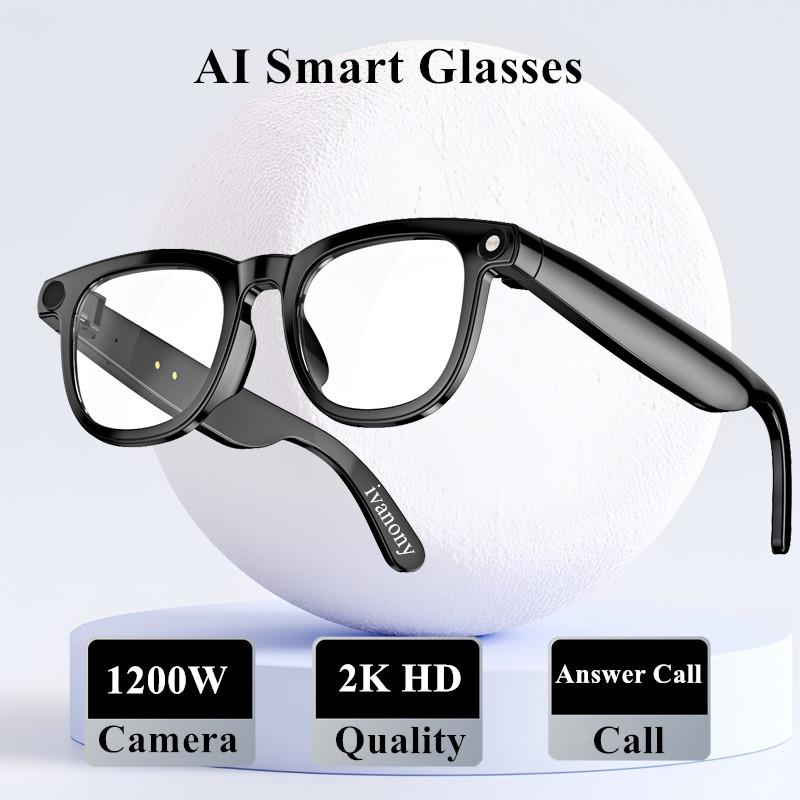 The Future of Technology: Exploring Smart Glasses 12MP Camera 2K HD Image Capture Bluetooth Call Voice Assistant Photo Recognize Video Shooting Noise Cancel Glasses's Innovations