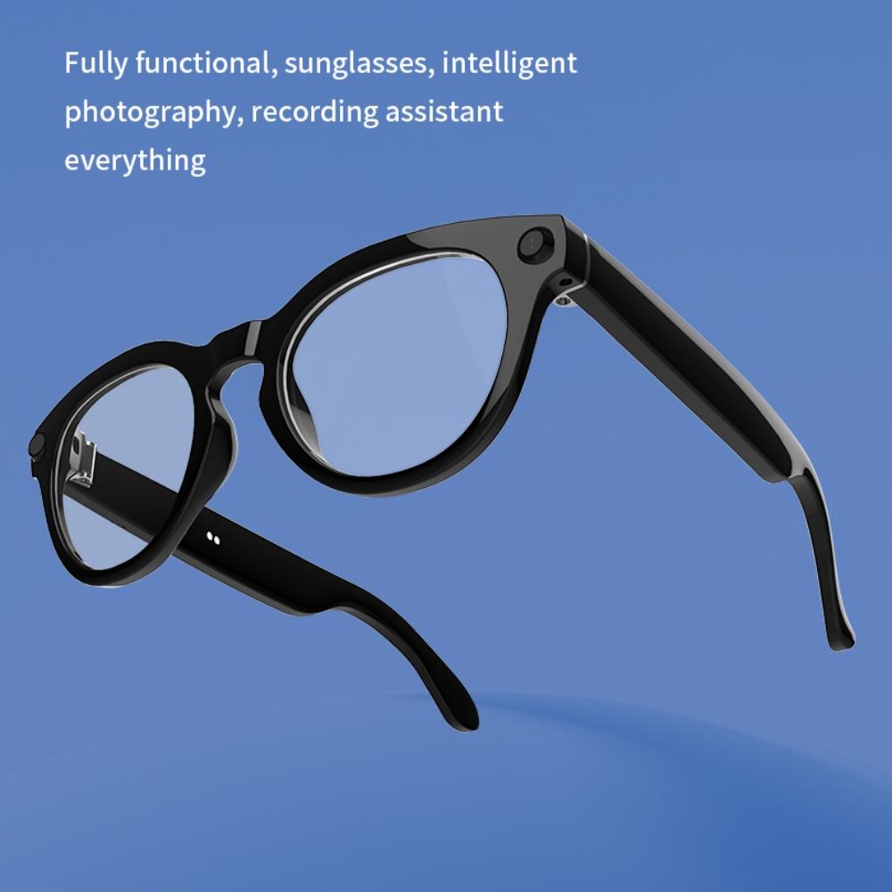 Smart AI Glasses V03 HD Camera 1080P Video Photo Recorder Al Image Recognition Voice Translation WiFi Bluetooth Call Sunglasses