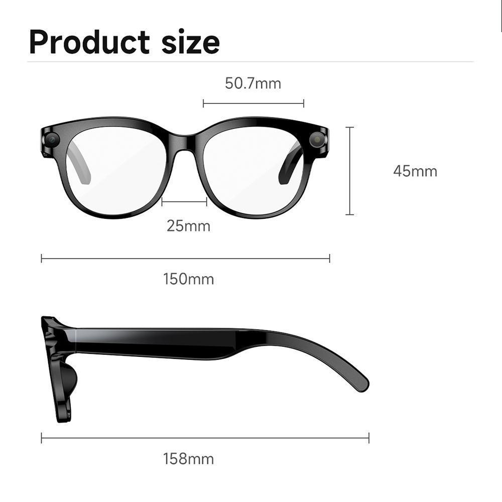 Real User Stories: How Smart glasses, AI, real-time translation, Bluetooth calling, sunglasses, dual camera, photography, voice recording, video, MP3 player, multifunctional, suitable for men Changed Their Lives