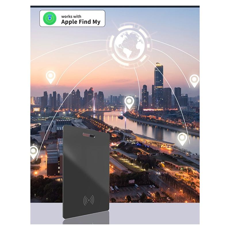 Discover the Revolutionary Features of Smart Tracking Card, Wireless Charging, Compatible with Phone Finder, Wallet Tracker, Apple Locator, Mini Ultra-Thin Finder